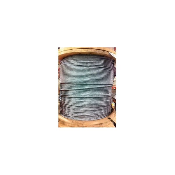 Southern Wire Southern Wire 1000' 1/8" Diameter 7x19 Galvanized Aircraft Cable 001700-00410 - main
